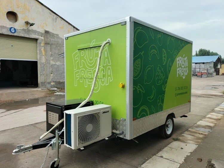 custom mobile beverage trailer